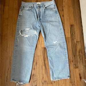 Agolde straight/wide leg jeans
